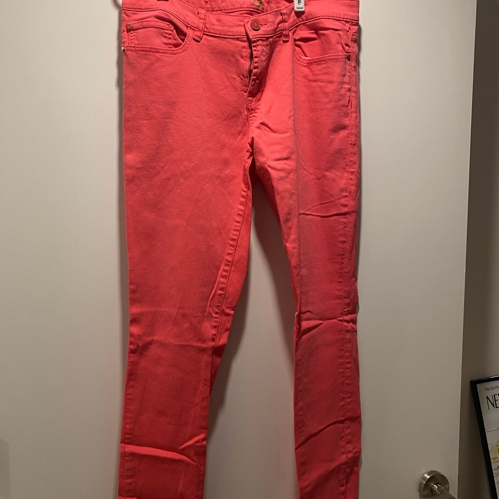 Pink jeans